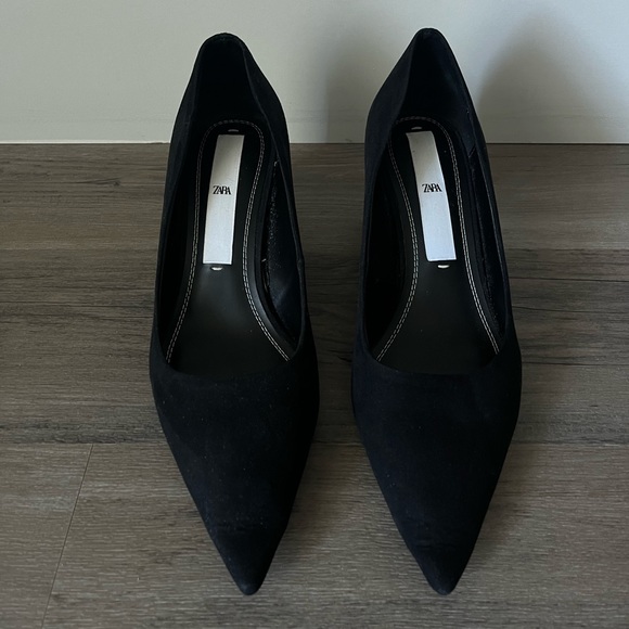 Zara marble design block heel - Picture 2 of 5